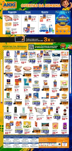 Pré-Visualização do folheto "Akki Atacadista - Ofertas da semana" da loja Akki Atacadista válido a partir de 15/06/2026