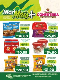 Pré-Visualização do folheto "Mart Minas ofertas Confeiteira" da loja Mart Minas válido a partir de 16/06/2026