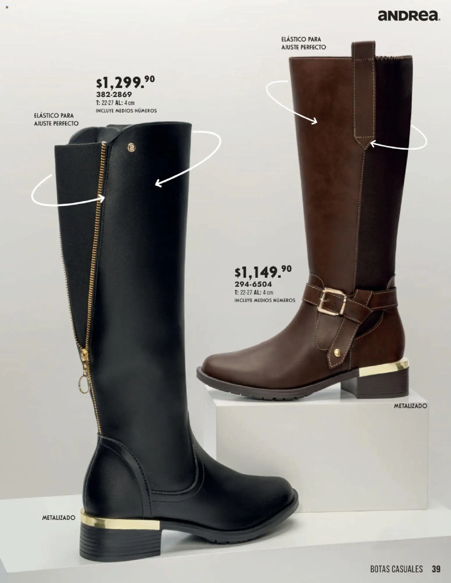 Vista previa las ofertas de la tienda Andrea - Andrea catálogo Otoño Invierno desde el 23/08/2026 