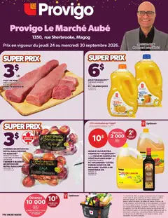 Preview of leaflet Provigo weekly flyer / circulaire from shop Provigo is valid from Sep 24, 2026