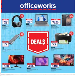 Preview of catalogue Officeworks catalogue from shop Officeworks valid 01/10/2026