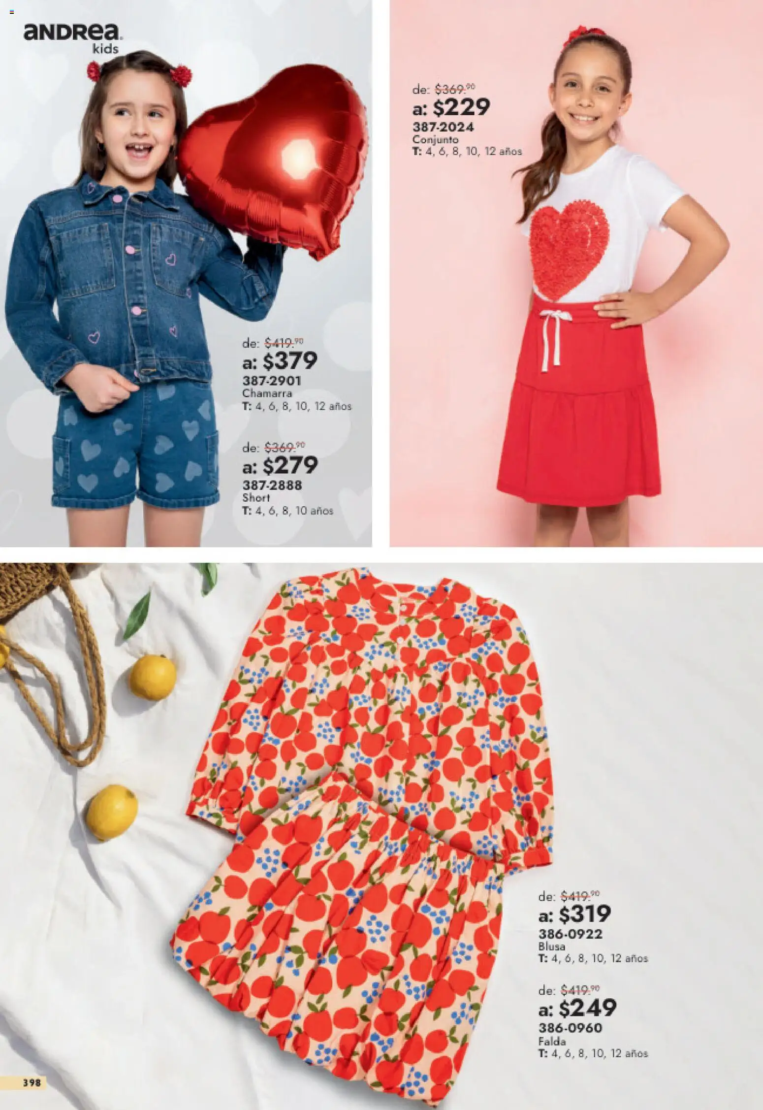 Vista previa las ofertas de la tienda Andrea - Andrea catálogo Outlet desde el 26/07/2026 
