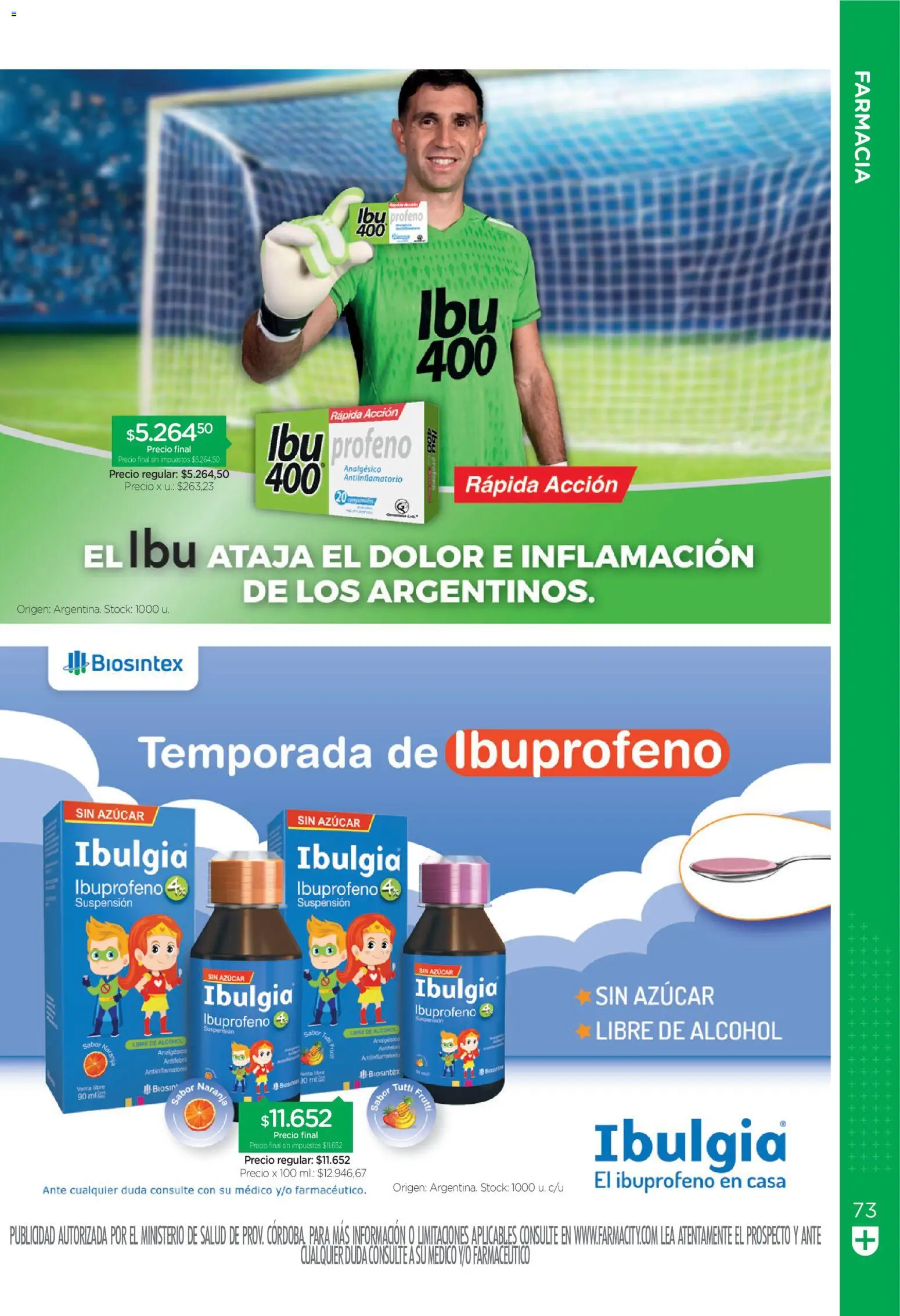 Vista previa del folleto de la tienda Farmacity válido desde el 01/09/2026 
