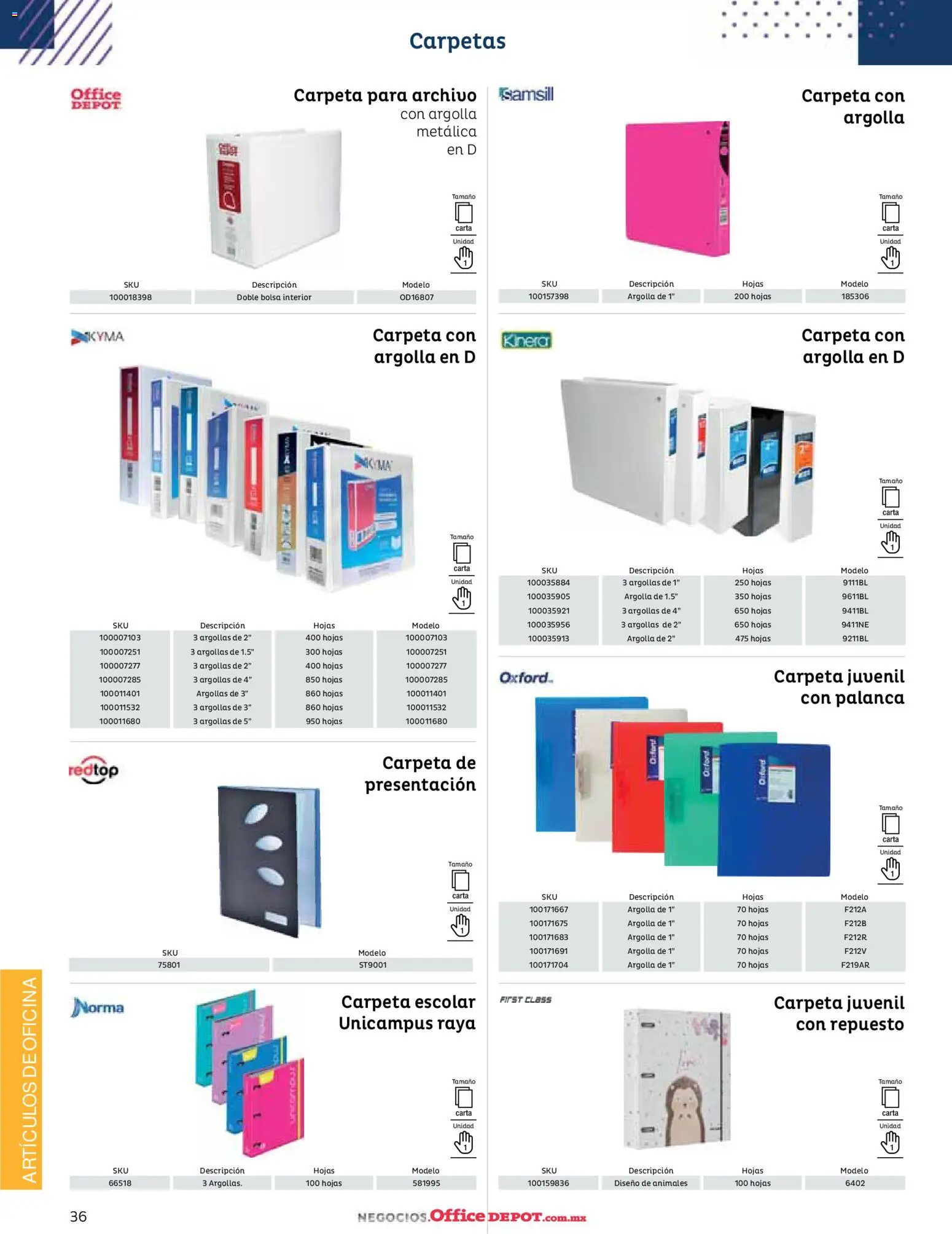 Vista previa las ofertas de la tienda Office Depot - Catálogo 2026 desde el 12/01/2026 