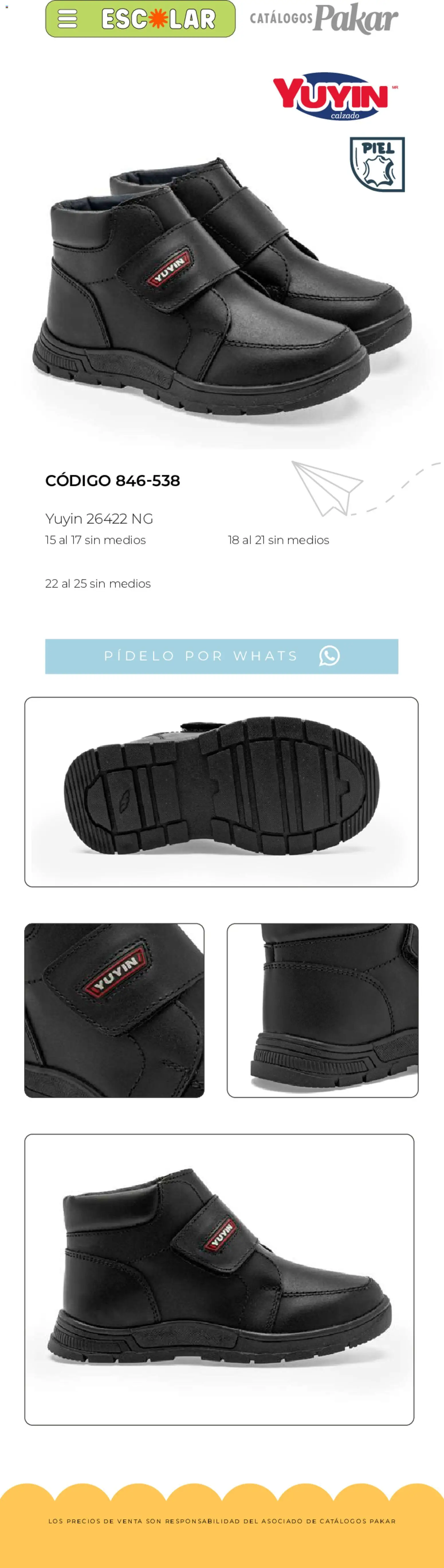 Vista previa las ofertas de la tienda SC Pakar - SC Pakar catálogo Escolar desde el 09/07/2026 
