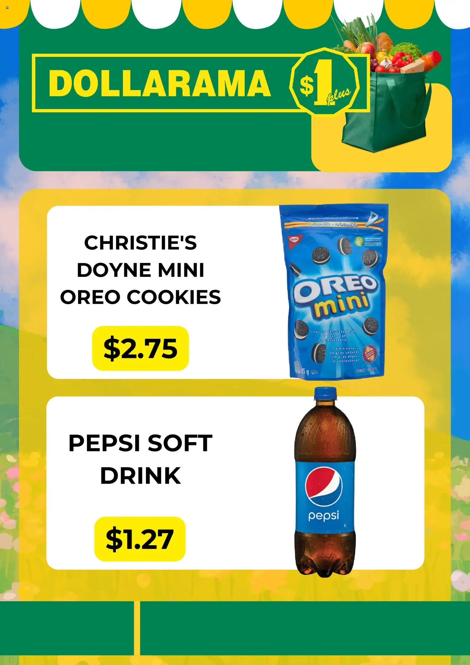 Preview of leaflet Dollarama weekly flyer / circulaire from shop Dollarama is valid from Jul 22, 2026