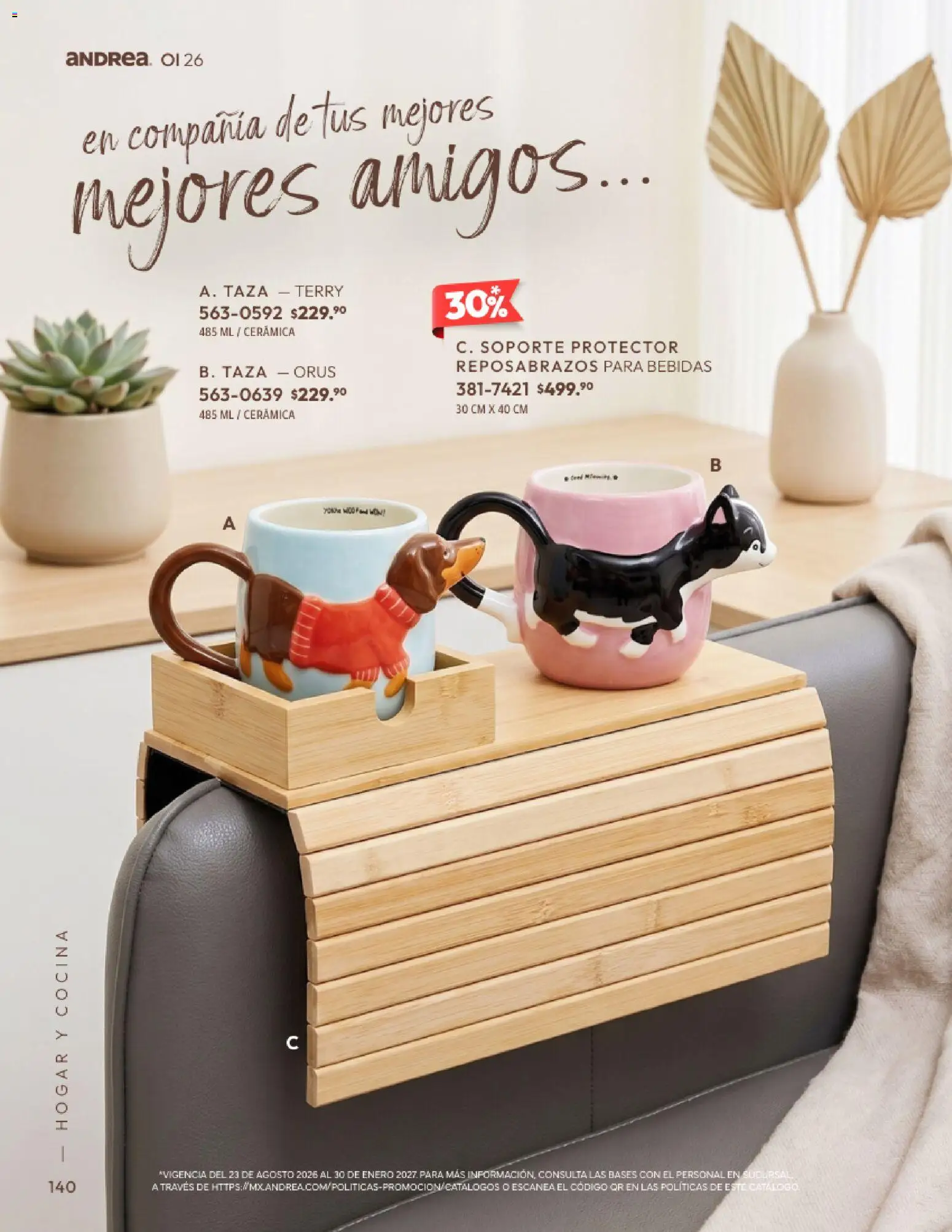 Vista previa las ofertas de la tienda Andrea - Andrea catálogo Home desde el 01/09/2026 