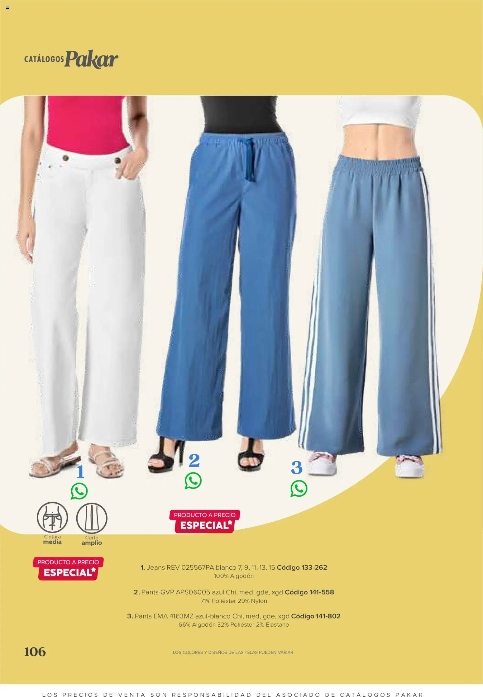 Vista previa las ofertas de la tienda SC Pakar - SC Pakar catálogo Ropa desde el 31/07/2026 