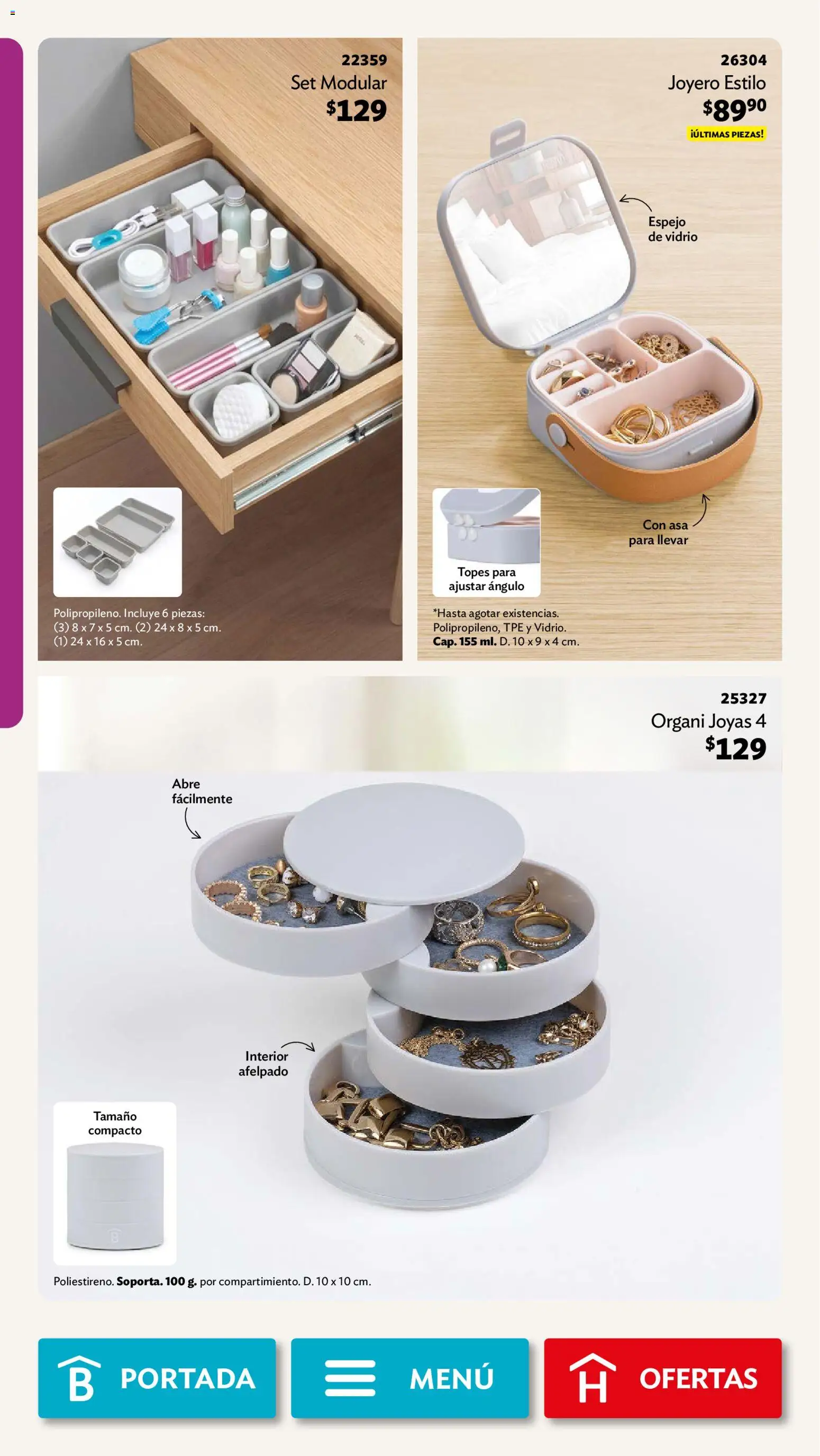 Vista previa las ofertas de la tienda Betterware - Betterware campaña 8 2026 desde el 03/08/2026 