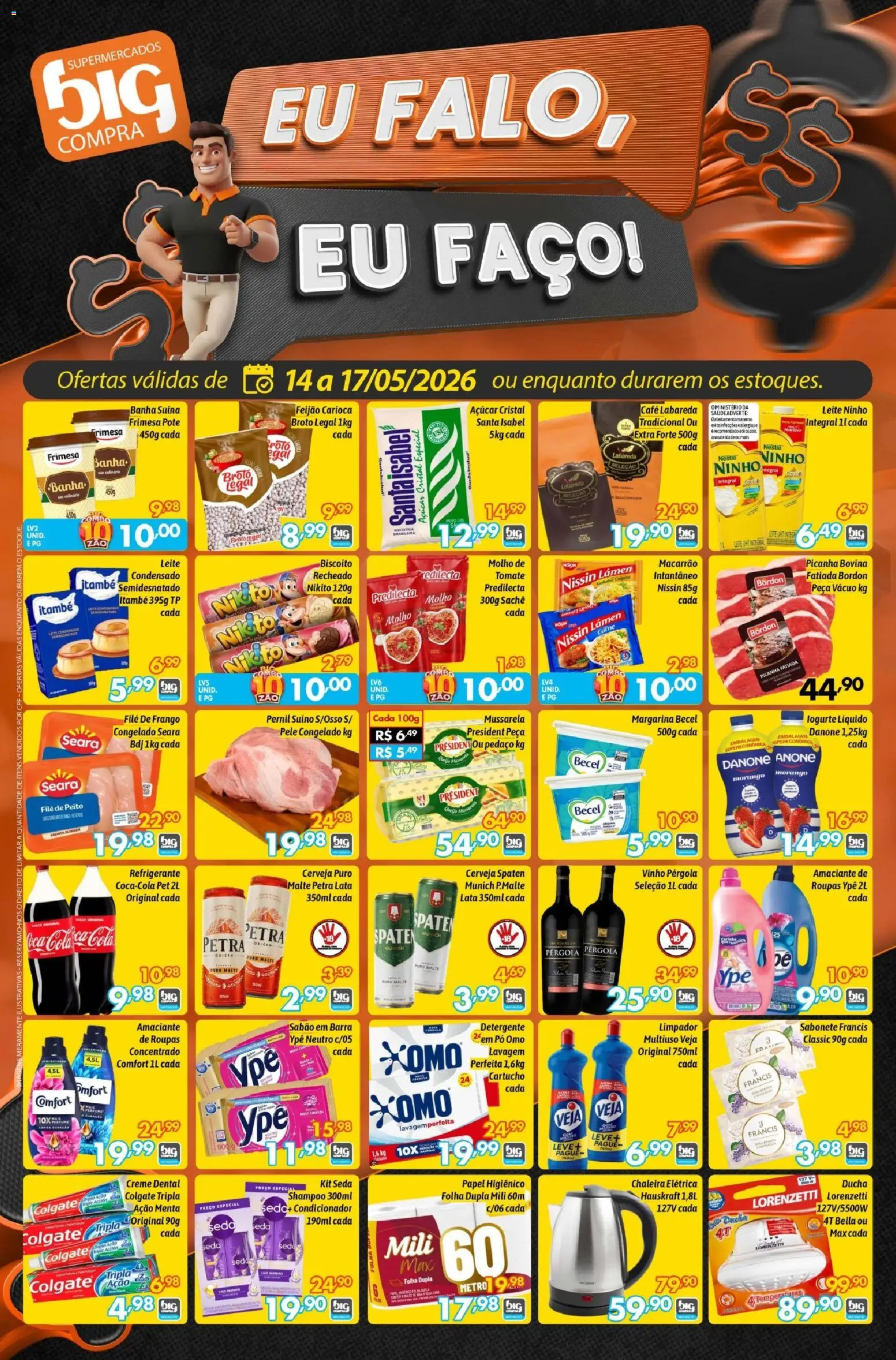 Pré-Visualização do folheto "Big Compra - Ofertas da semana" da loja Big Compra válido a partir de 14/05/2026