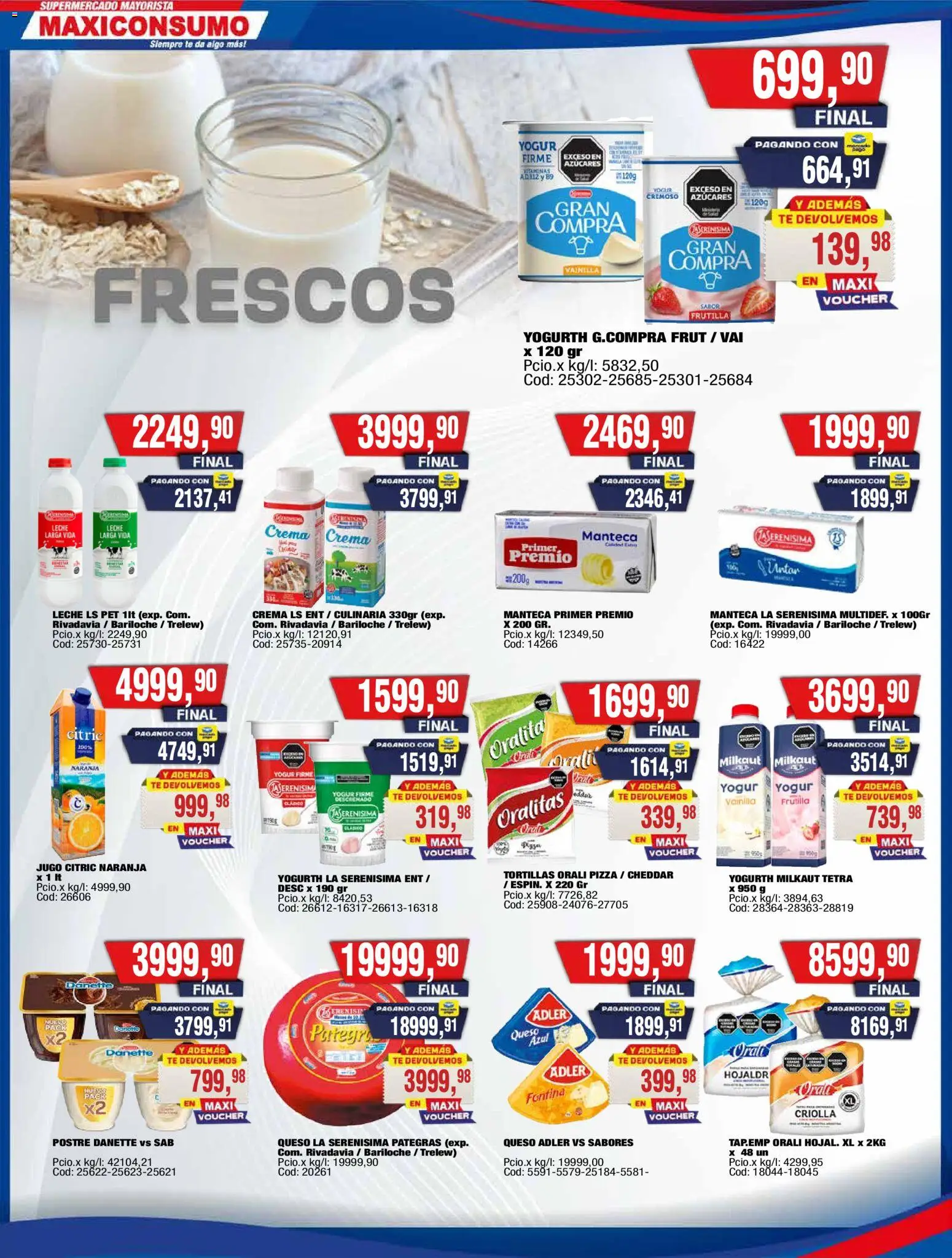 Vista previa del folleto de la tienda Maxiconsumo válido desde el 05/10/2026 