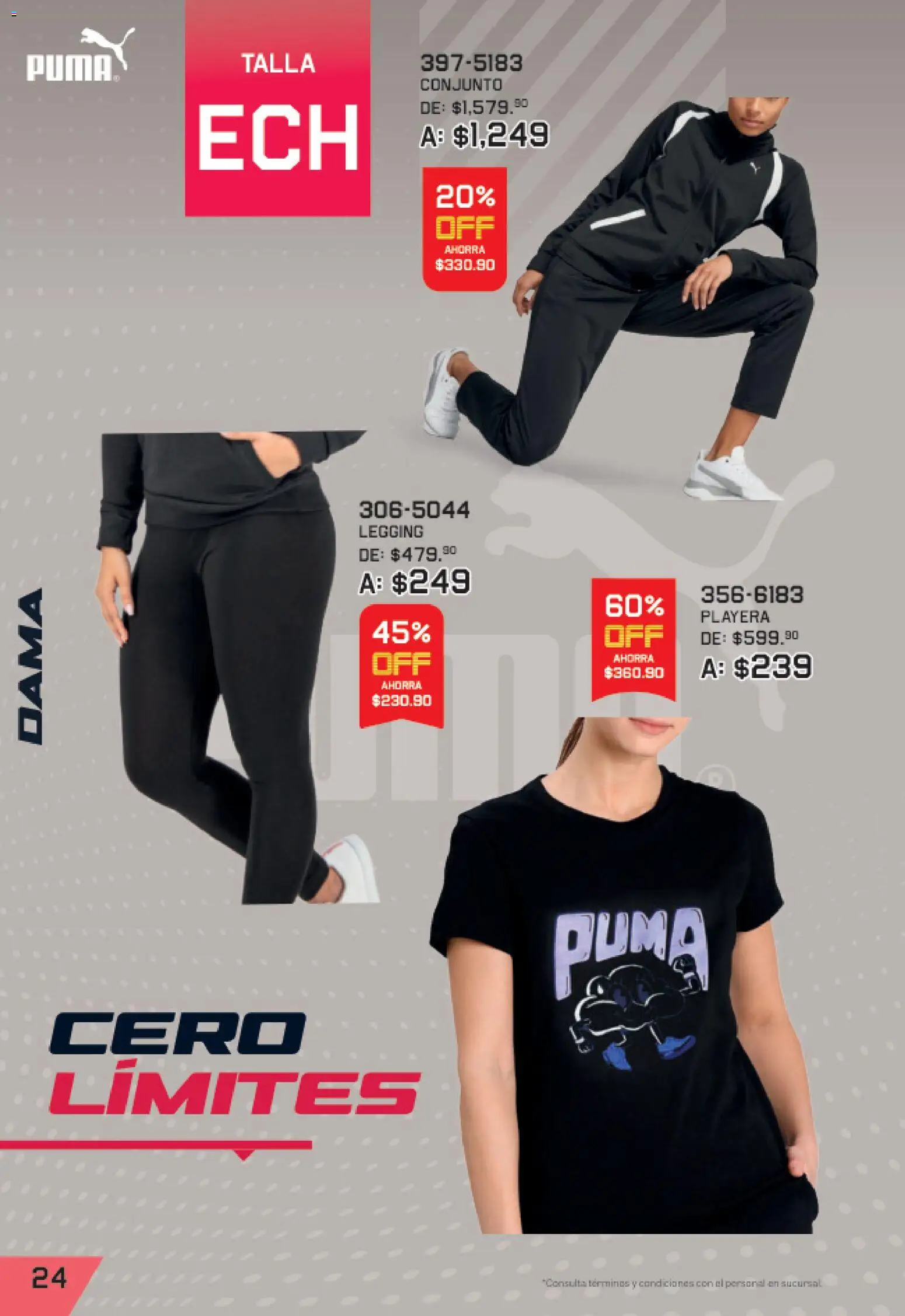 Vista previa las ofertas de la tienda Andrea - Andrea catálogo Lo mejor de marcas desde el 27/09/2026 - Playera, Conjunto