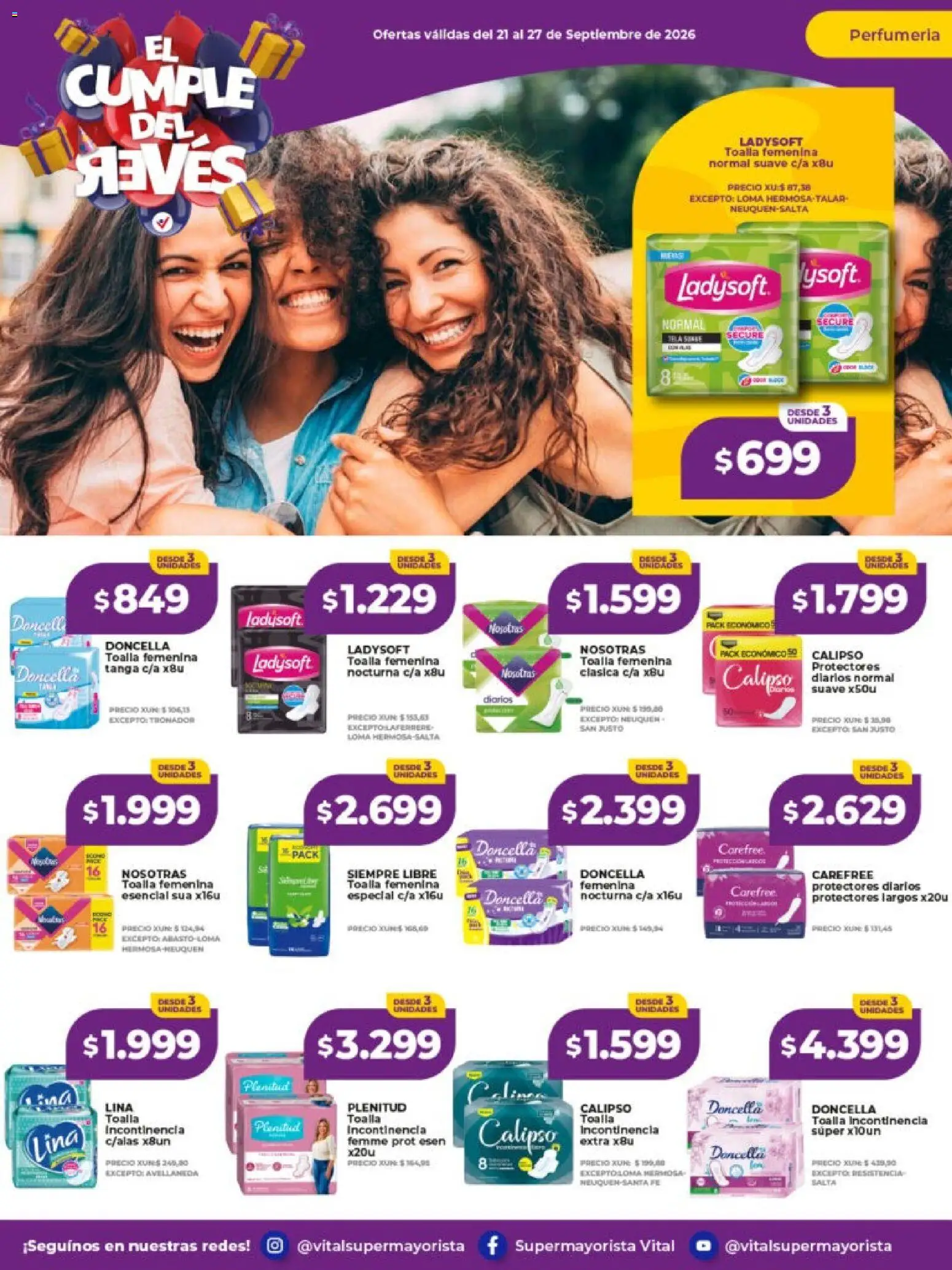 Vista previa del folleto de la tienda Vital válido desde el 21/09/2026 