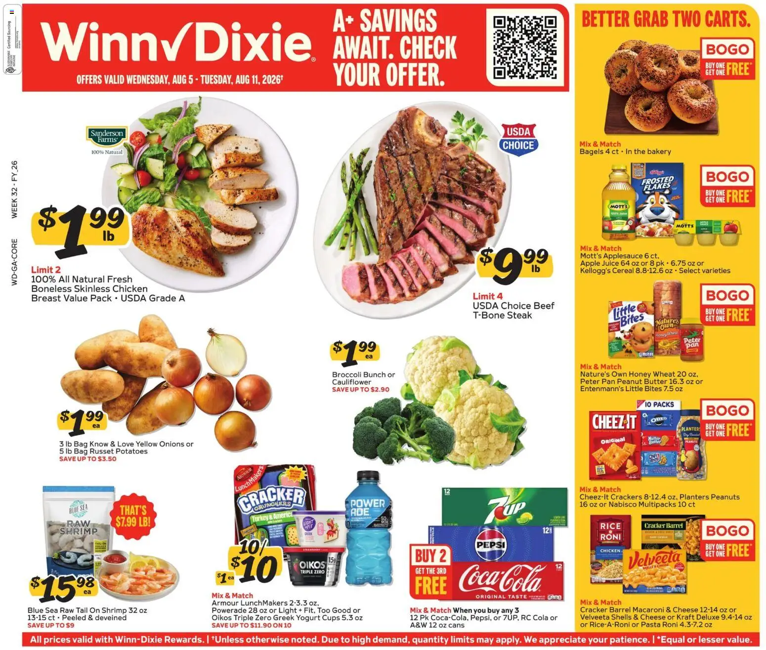 Ad Preview of Winn Dixie Winn Dixie Weekly Ad from 08/05/2026