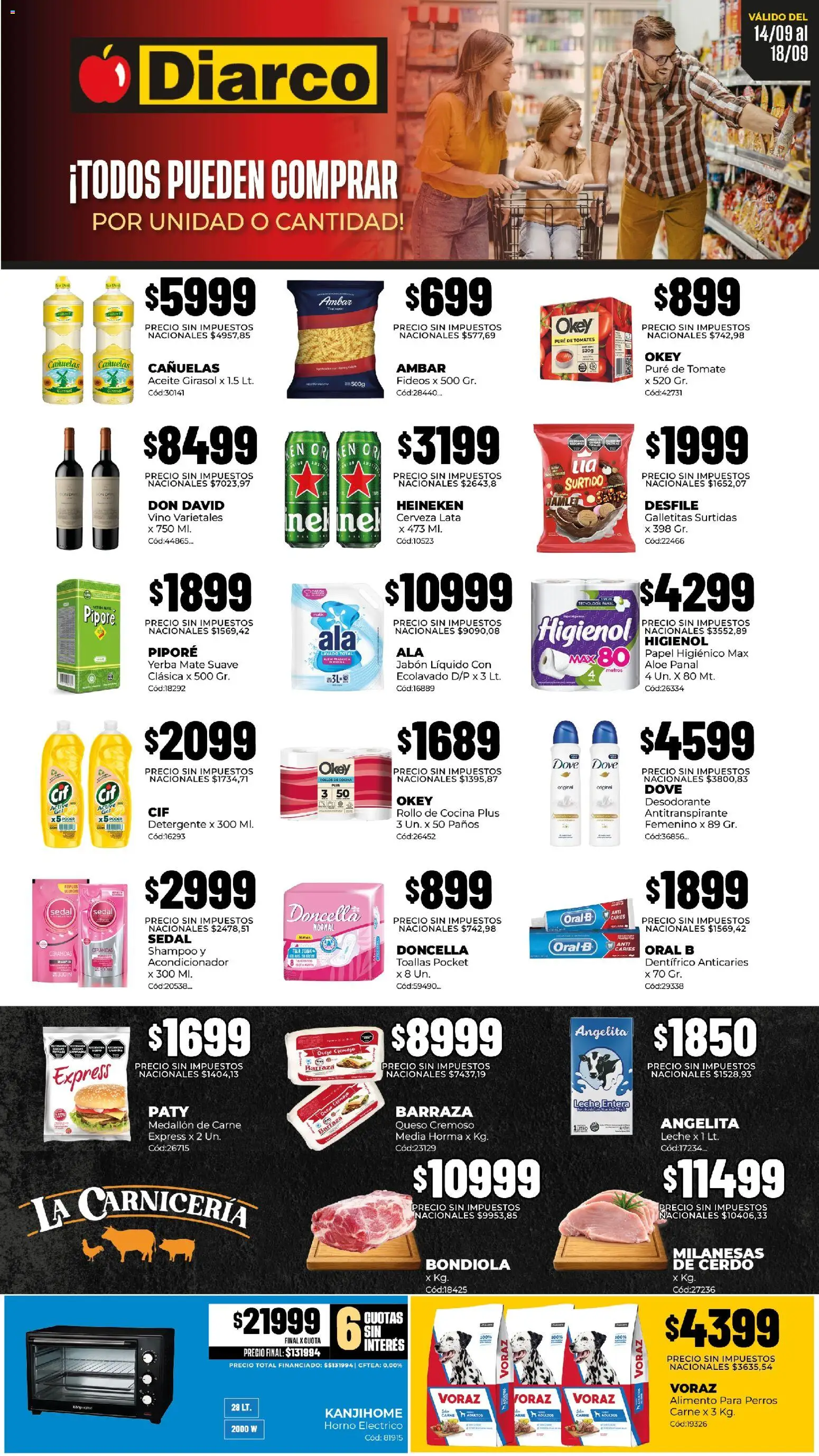 Vista previa del folleto de la tienda Diarco válido desde el 14/09/2026 