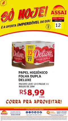 Pré-Visualização do folheto "Assaí Atacadista ofertas - GO" da loja Assaí Atacadista válido a partir de 12/05/2026