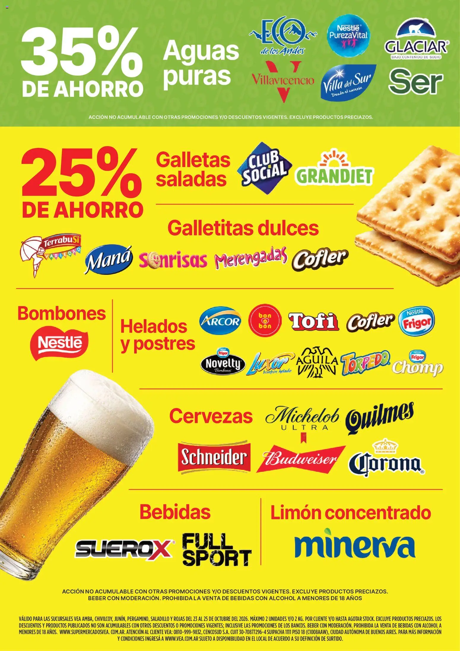 Vista previa del folleto de la tienda Vea válido desde el 23/10/2026 