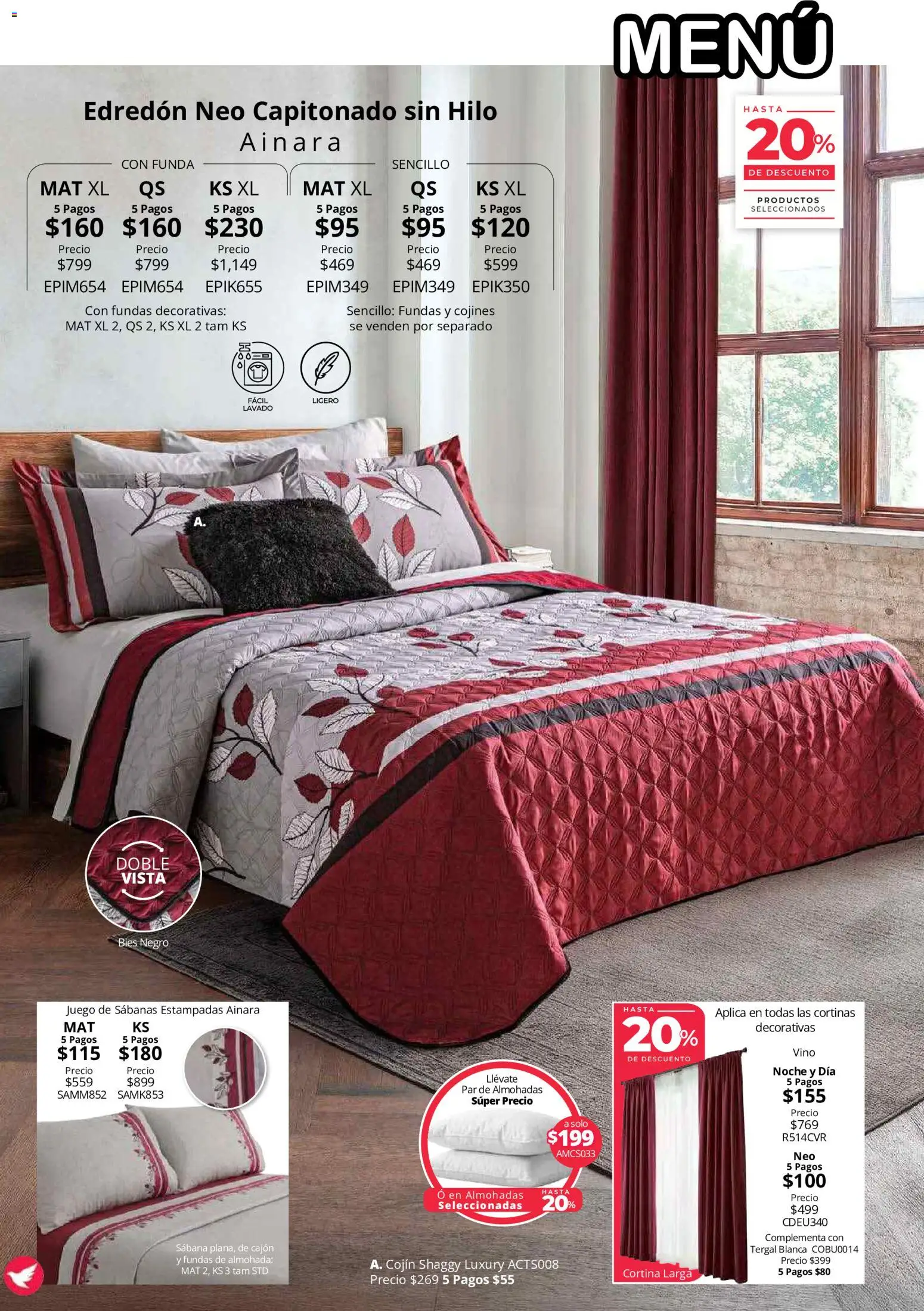 Vista previa las ofertas de la tienda Colchas Concord - Colchas Concord catálogo desde el 01/08/2026 