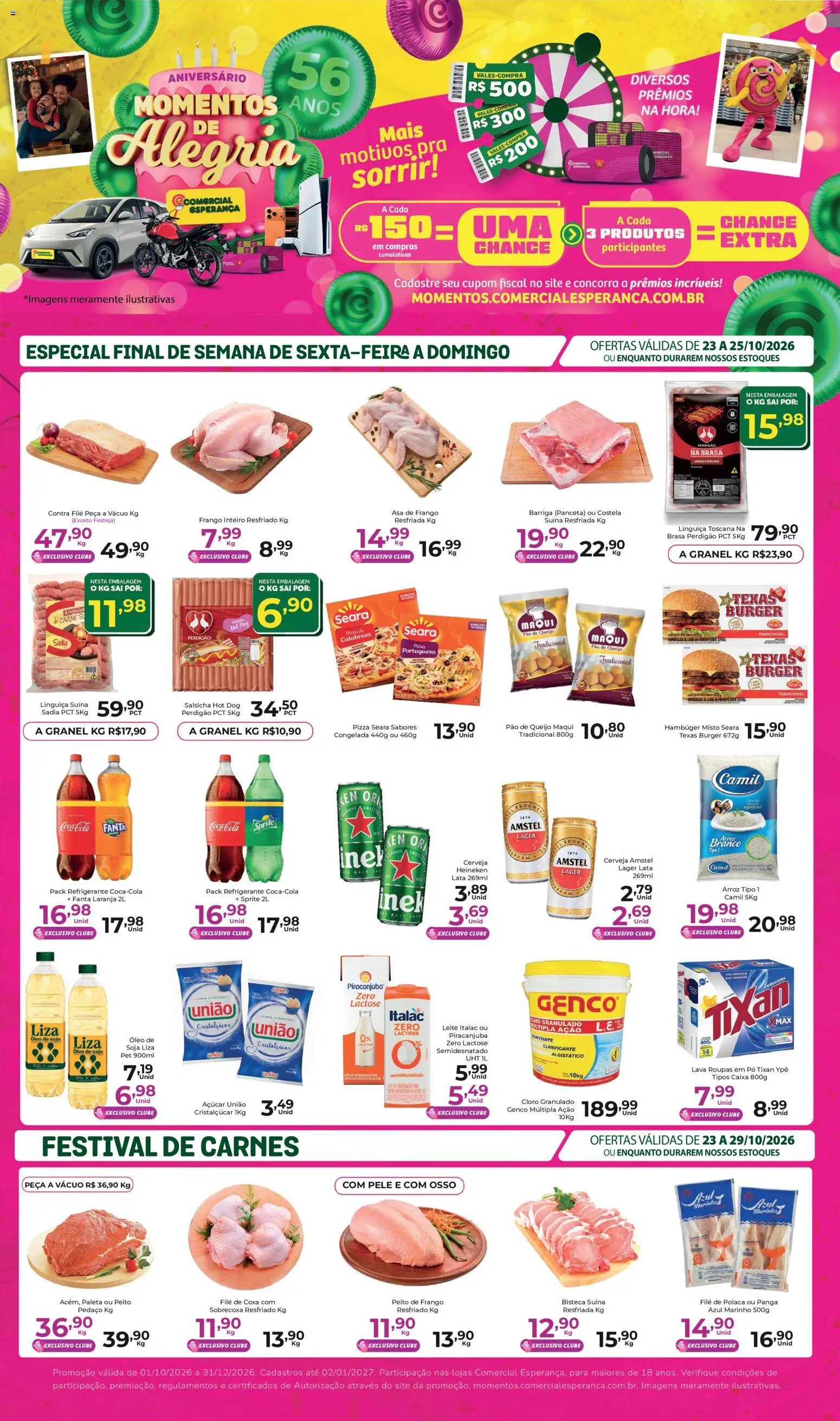Pré-Visualização do folheto "Comercial Esperança - Ofertas da semana" da loja Comercial Esperança válido a partir de 23/10/2026