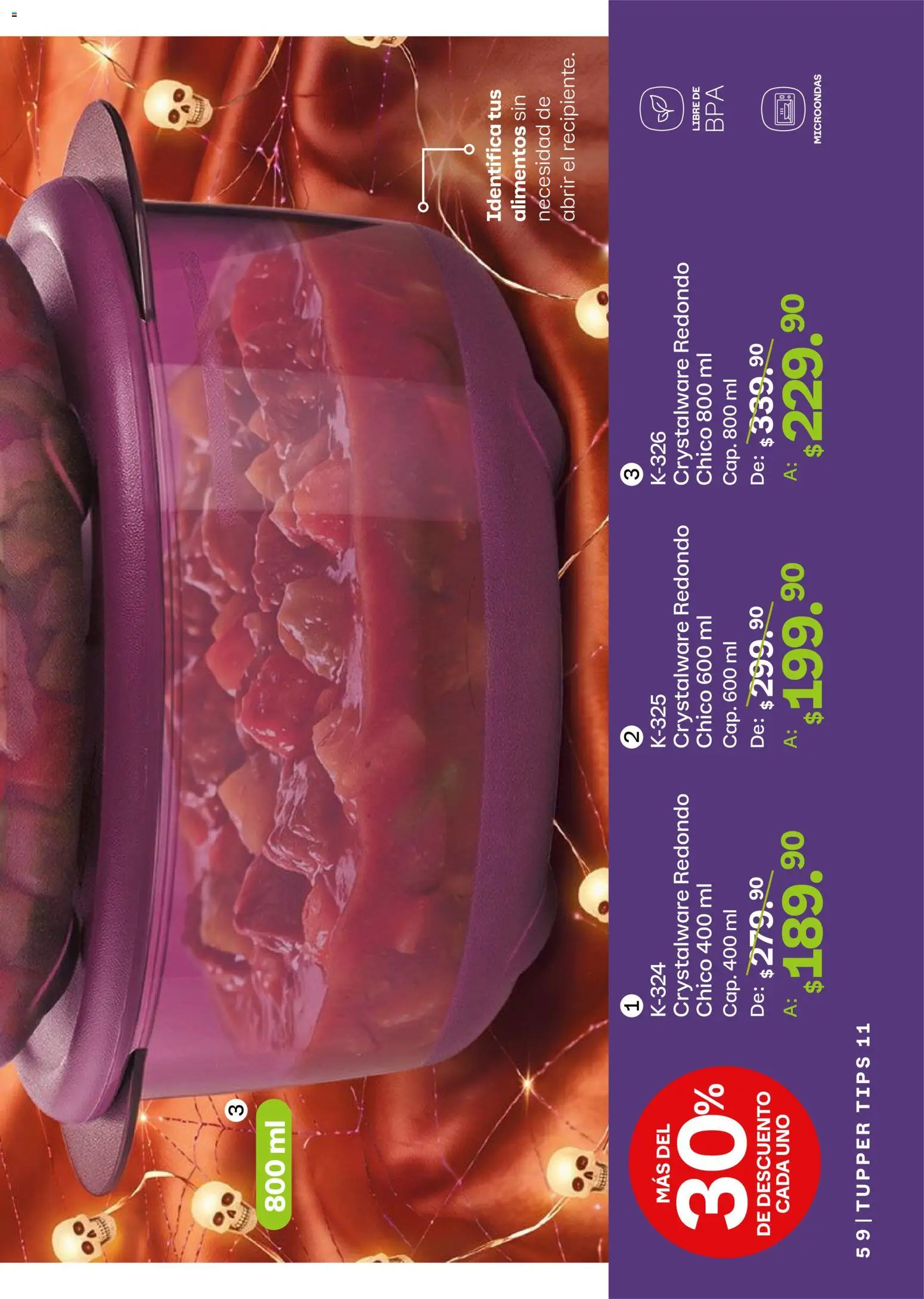 Vista previa las ofertas de la tienda Tupperware - Tupperware catálogo desde el 05/10/2026 
