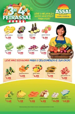 Pré-Visualização do folheto "Assaí Atacadista ofertas - PR" da loja Assaí Atacadista válido a partir de 15/09/2026