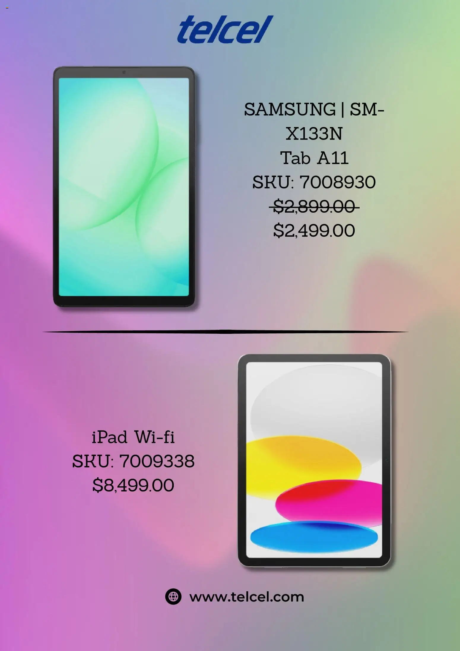 Vista previa las ofertas de la tienda Telcel - Telcel catálogo desde el 19/08/2026 