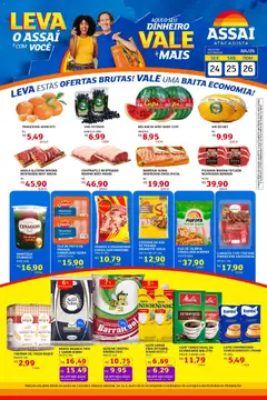 Pré-Visualização do folheto "Assaí Atacadista ofertas - MT" da loja Assaí Atacadista válido a partir de 24/07/2026