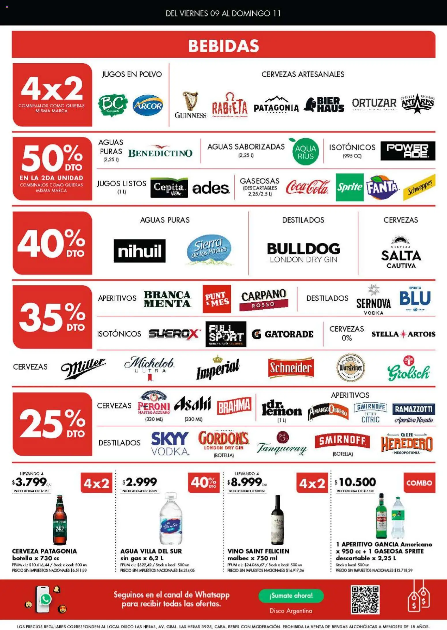 Vista previa del folleto de la tienda Disco válido desde el 09/10/2026 