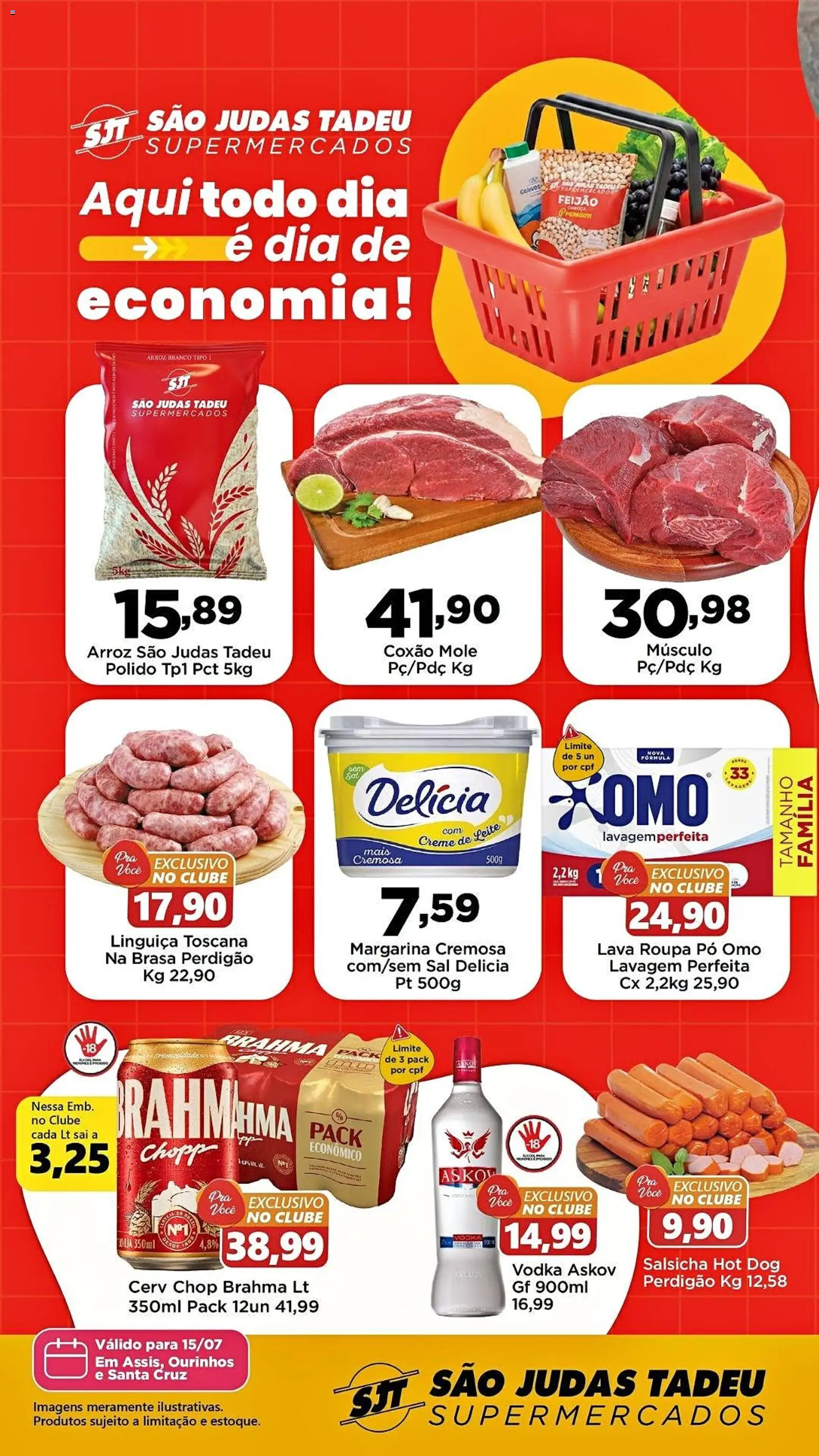 Pré-Visualização do folheto "São Judas Tadeu - Ofertas da semana" da loja São Judas Tadeu válido a partir de 15/07/2026