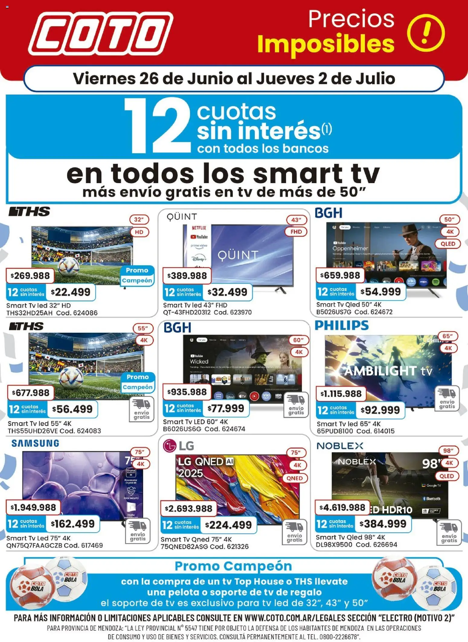 Vista previa del folleto de la tienda Coto válido desde el 26/06/2026 