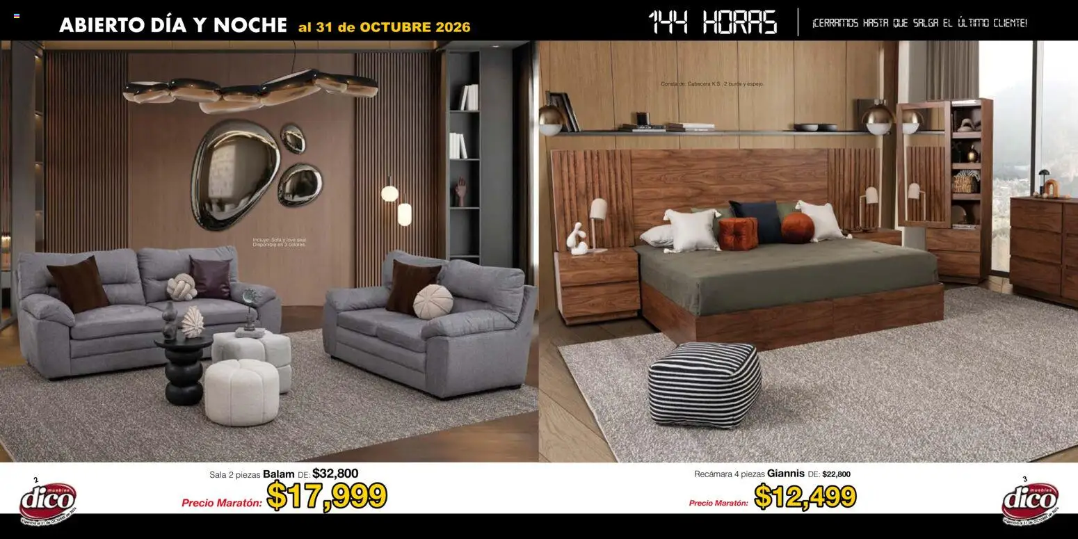 Vista previa las ofertas de la tienda Muebles Dico - Muebles Dico catálogo desde el 22/01/2026 