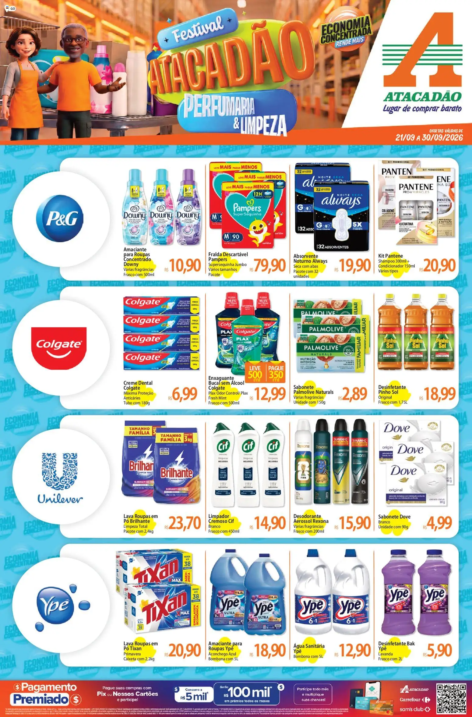 Pré-Visualização do folheto "Atacadão ofertas - GO" da loja Atacadão válido a partir de 21/09/2026