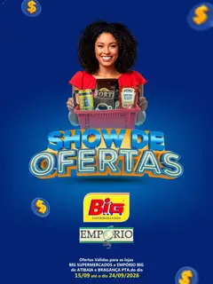 Pré-Visualização do folheto "Big Supermercados - Ofertas da semana" da loja Big Supermercados válido a partir de 15/09/2026