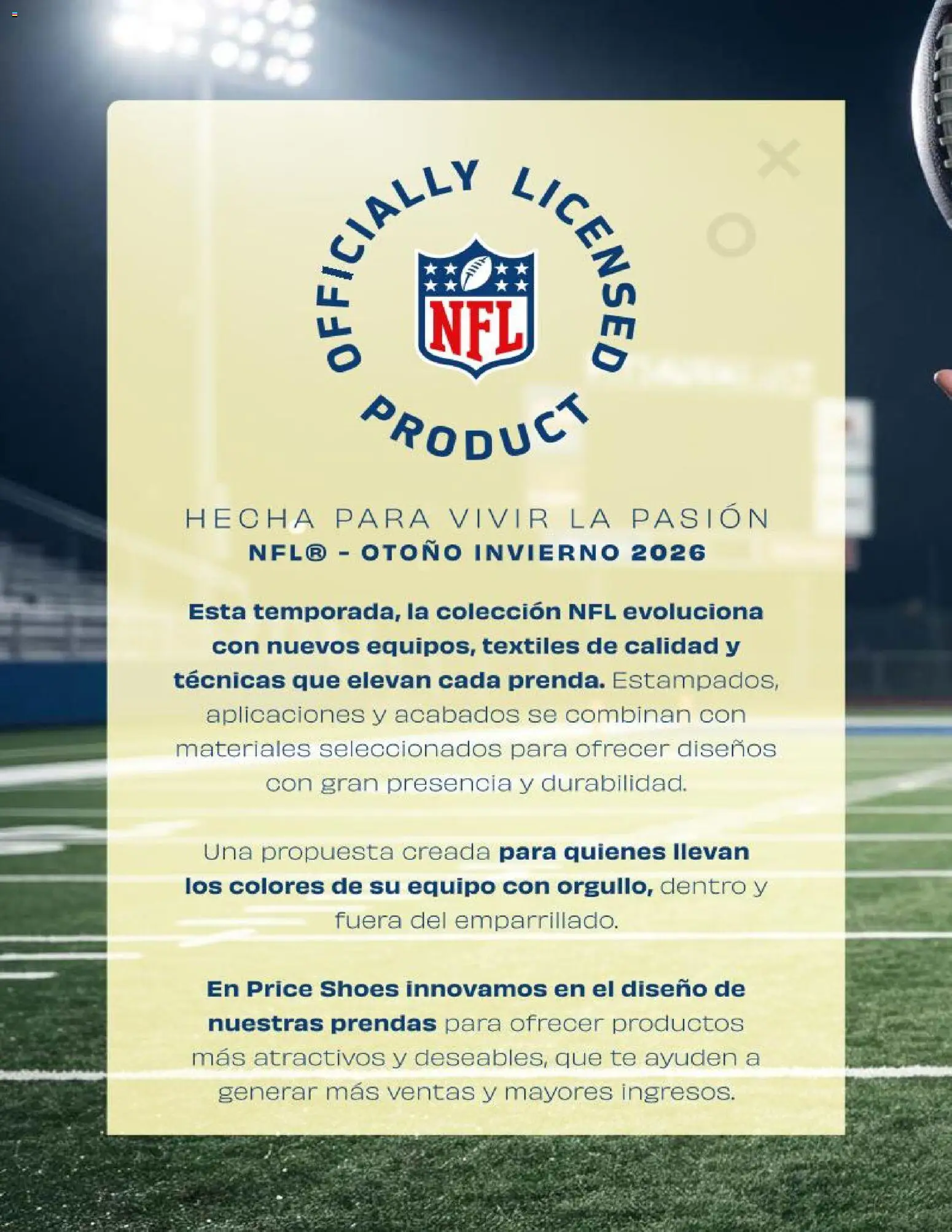 Vista previa las ofertas de la tienda Price Shoes - Price Shoes catálogo NFL desde el 01/09/2026 - Té