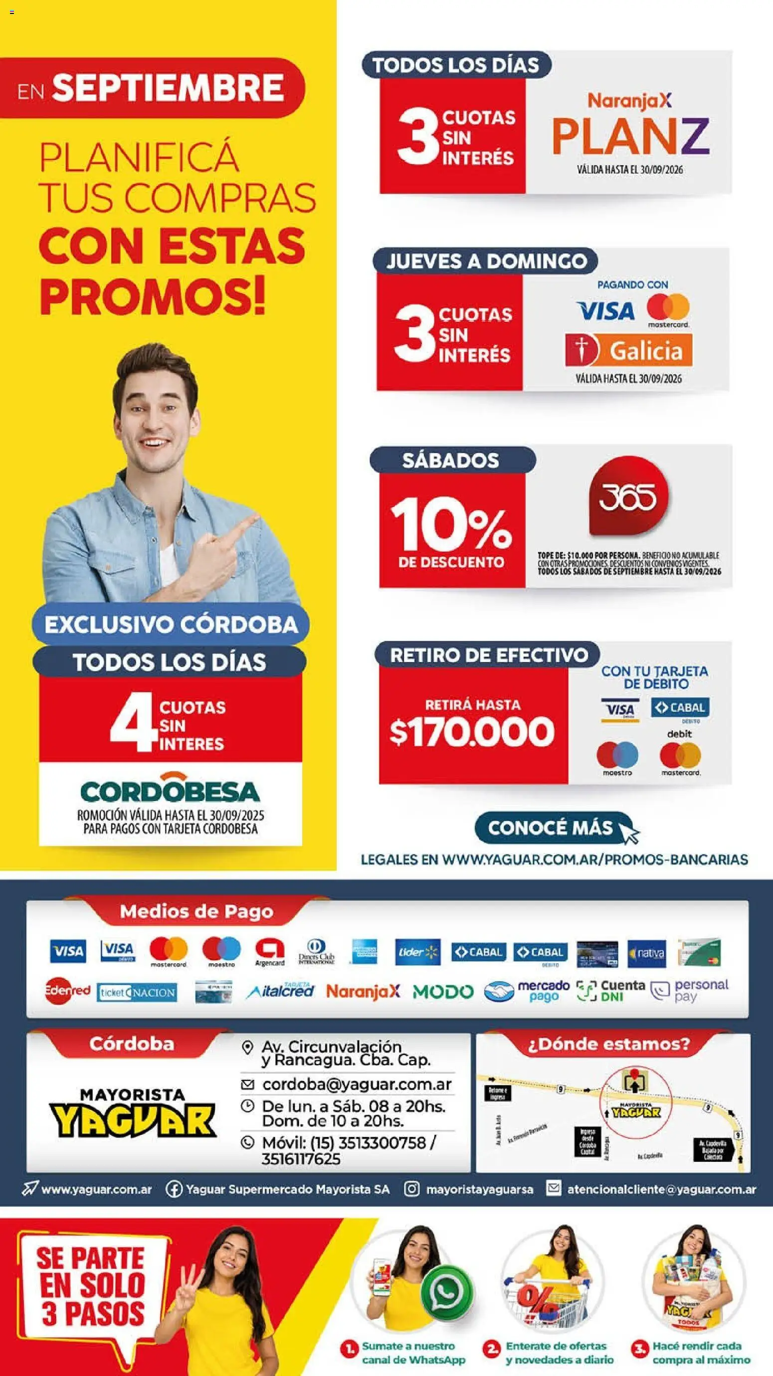 Vista previa del folleto de la tienda Yaguar válido desde el 07/09/2026 