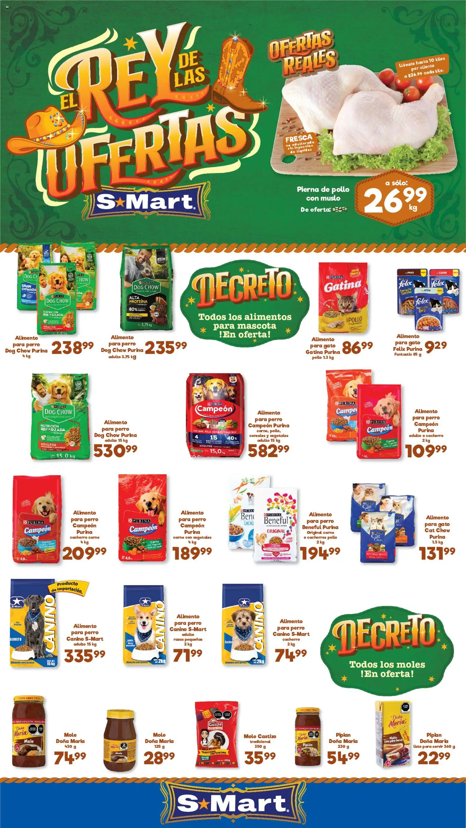 Vista previa las ofertas de la tienda S-Mart - S-Mart folleto Ofertas de feria Chihuahua desde el 02/06/2026 