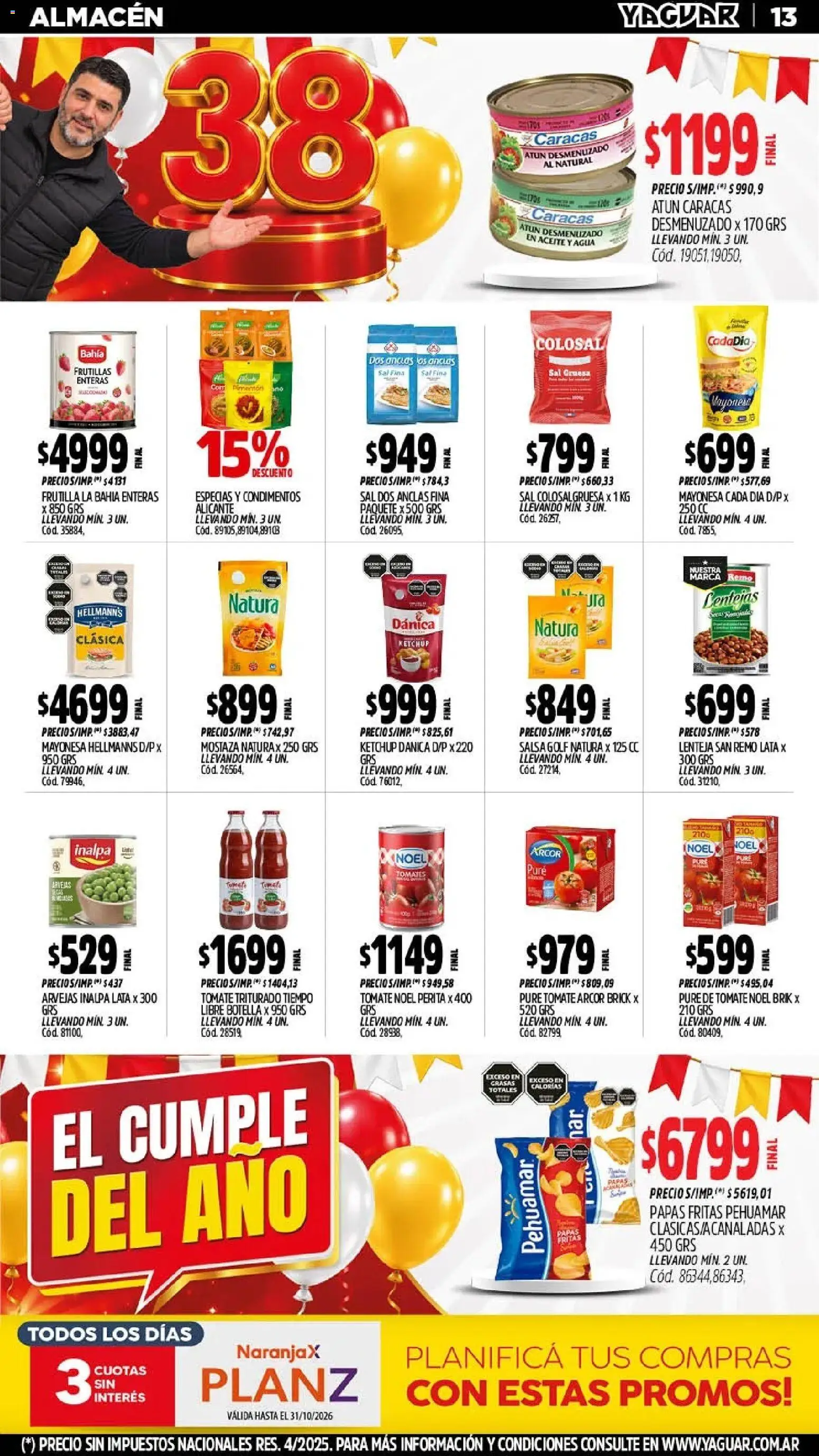 Vista previa del folleto de la tienda Yaguar válido desde el 19/10/2026 