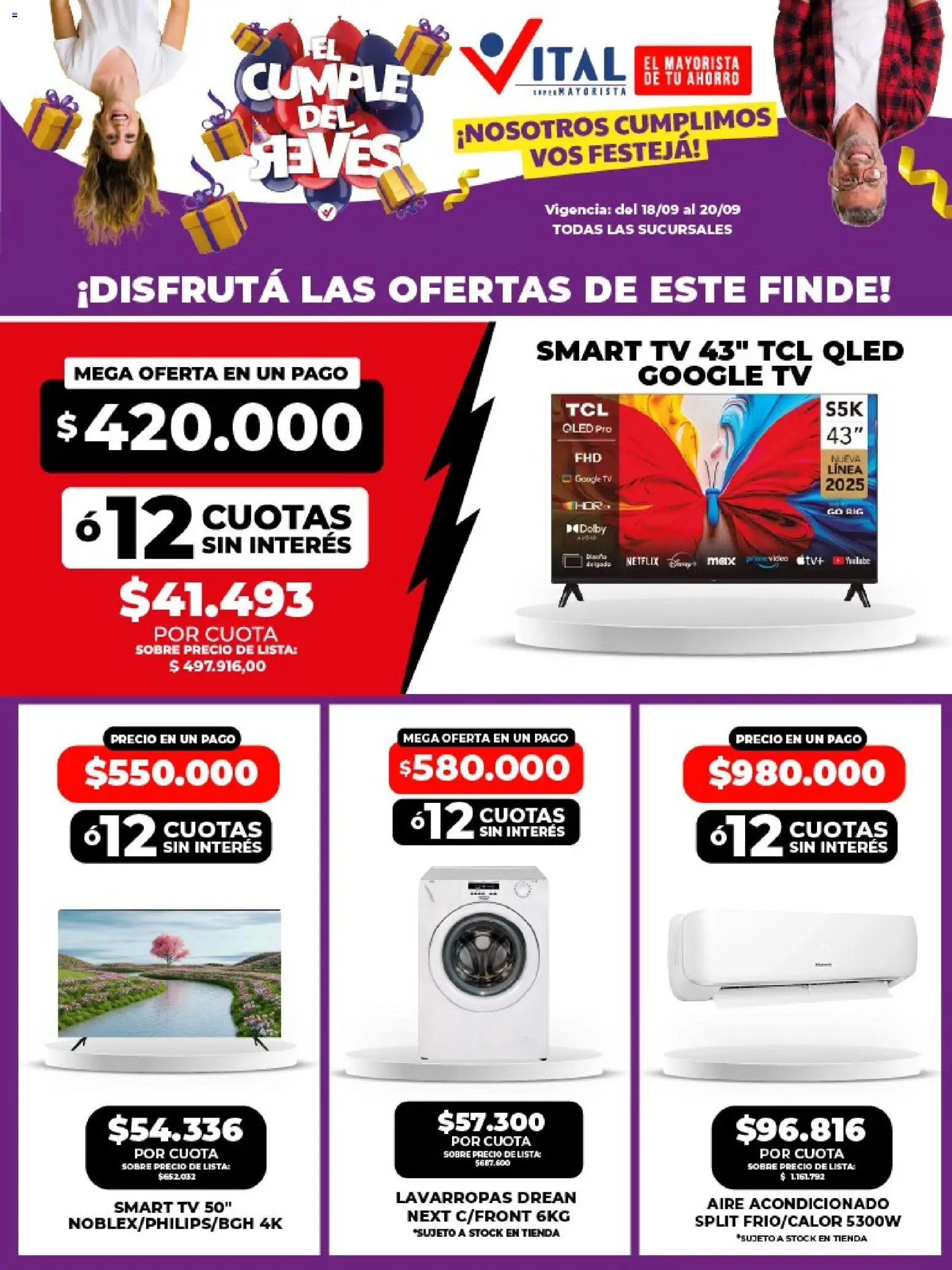 Vista previa del folleto de la tienda Vital válido desde el 18/09/2026 