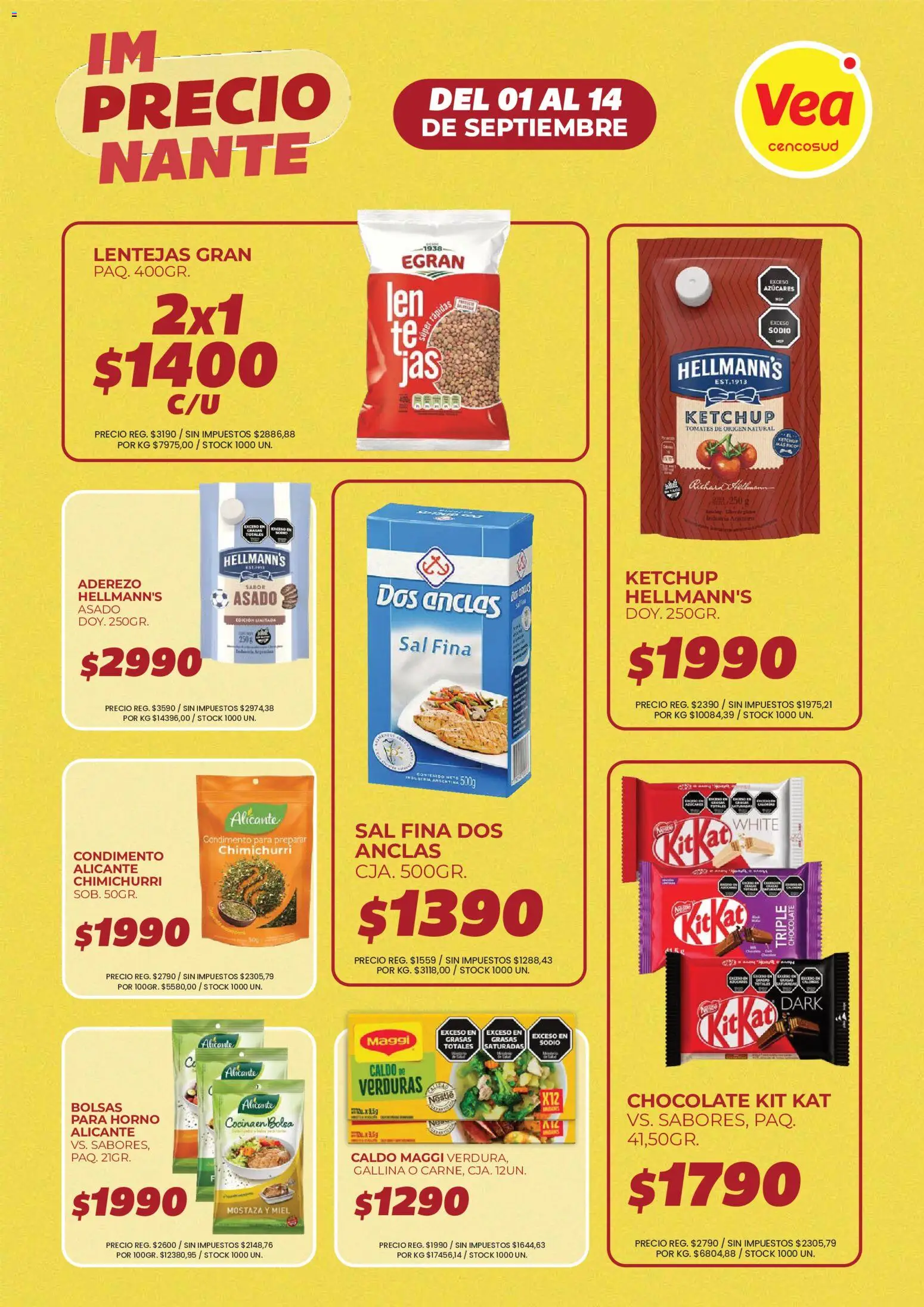 Vista previa del folleto de la tienda Vea válido desde el 01/09/2026 