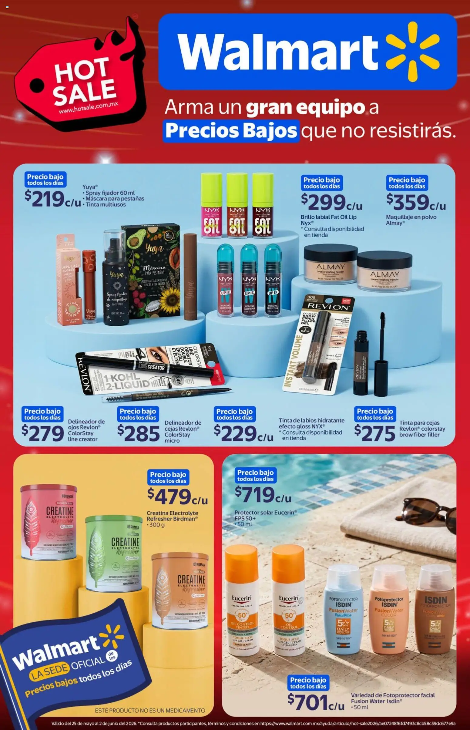 Vista previa las ofertas de la tienda Walmart - Walmart Hot Sale desde el 25/05/2026 