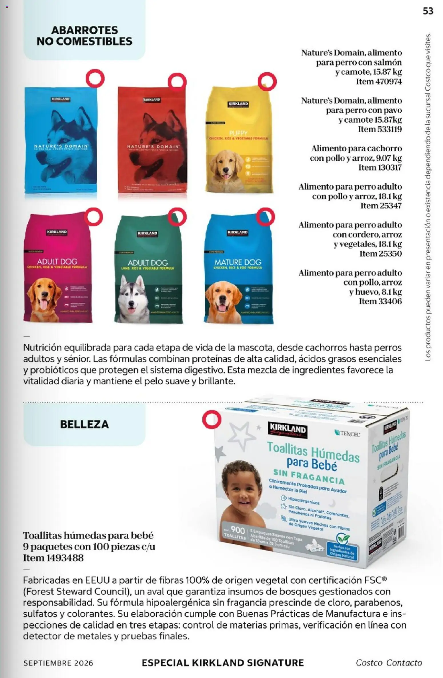 Vista previa las ofertas de la tienda Costco - Costco catálogo Septiembre desde el 01/09/2026 