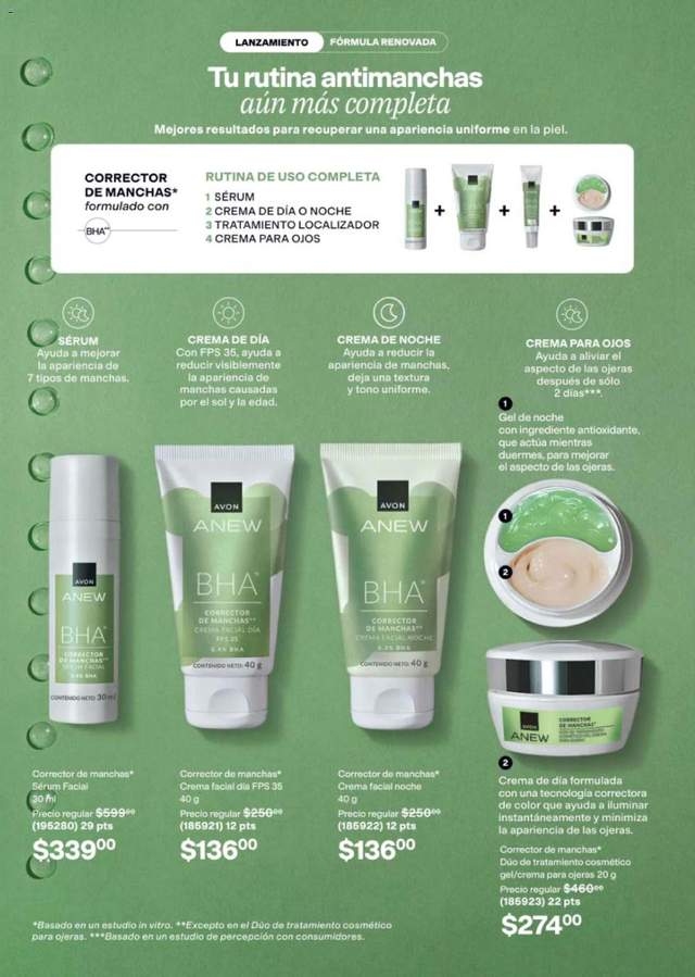 Nuevo catálogo de Avon a partir del 29/05