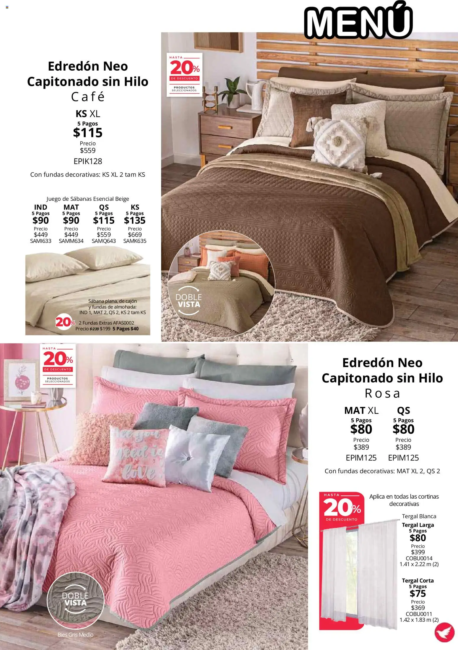 Vista previa las ofertas de la tienda Colchas Concord - Colchas Concord catálogo desde el 01/08/2026 