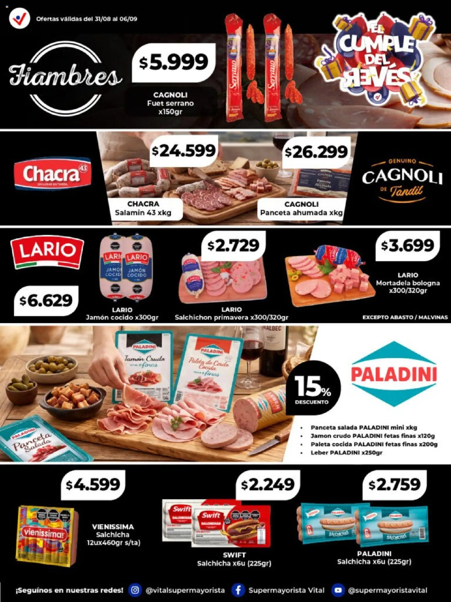 Vista previa del folleto de la tienda Vital válido desde el 31/08/2026 