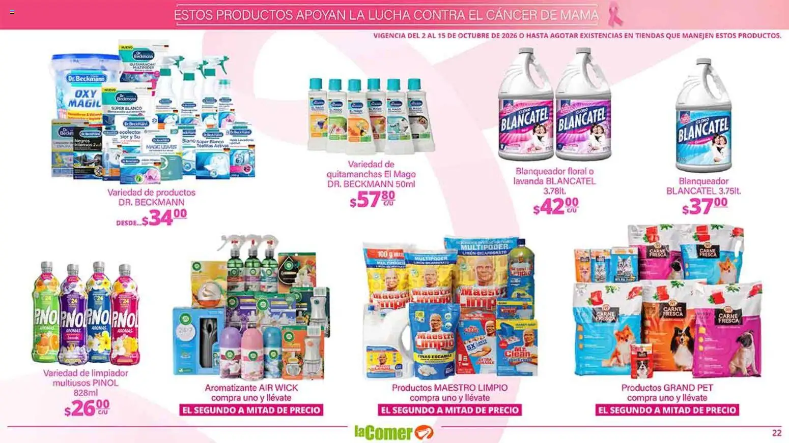 Vista previa las ofertas de la tienda La Comer - La Comer folleto es la tienda rosa desde el 02/10/2026 