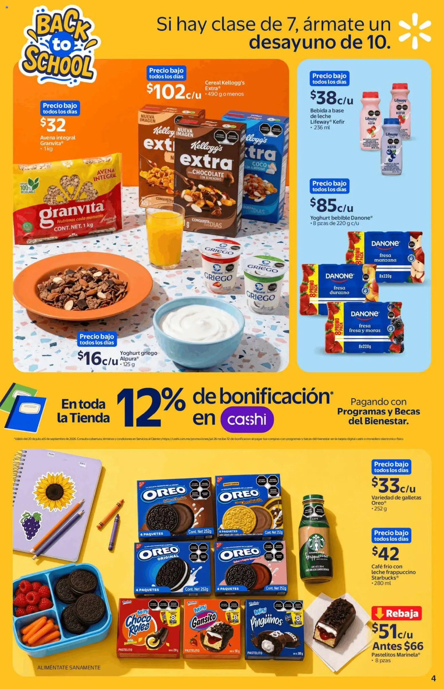 Vista previa las ofertas de la tienda Walmart - Walmart folleto Back to School desde el 13/08/2026 
