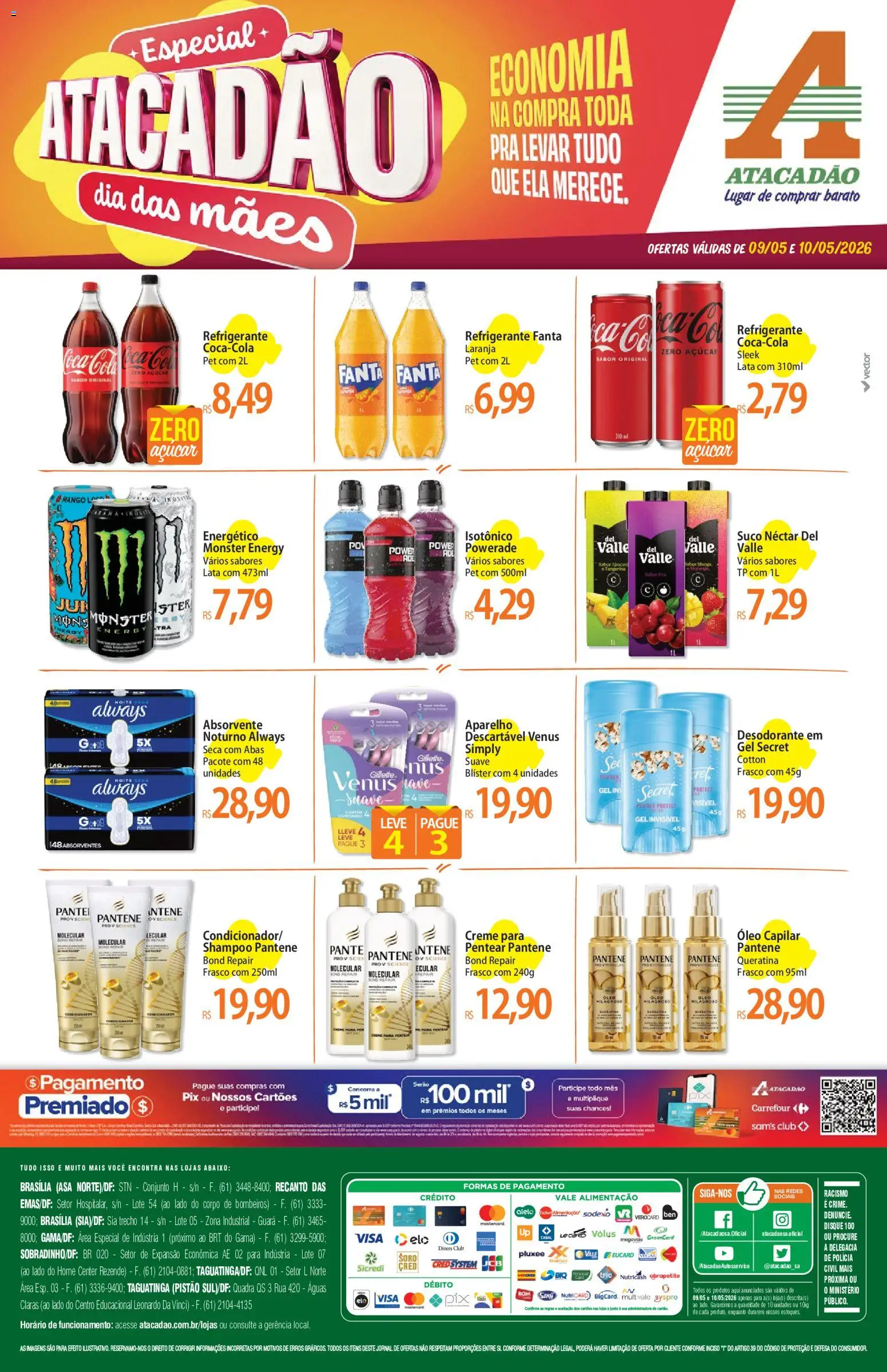 Pré-Visualização do folheto "Atacadão ofertas - DF" da loja Atacadão válido a partir de 09/05/2026