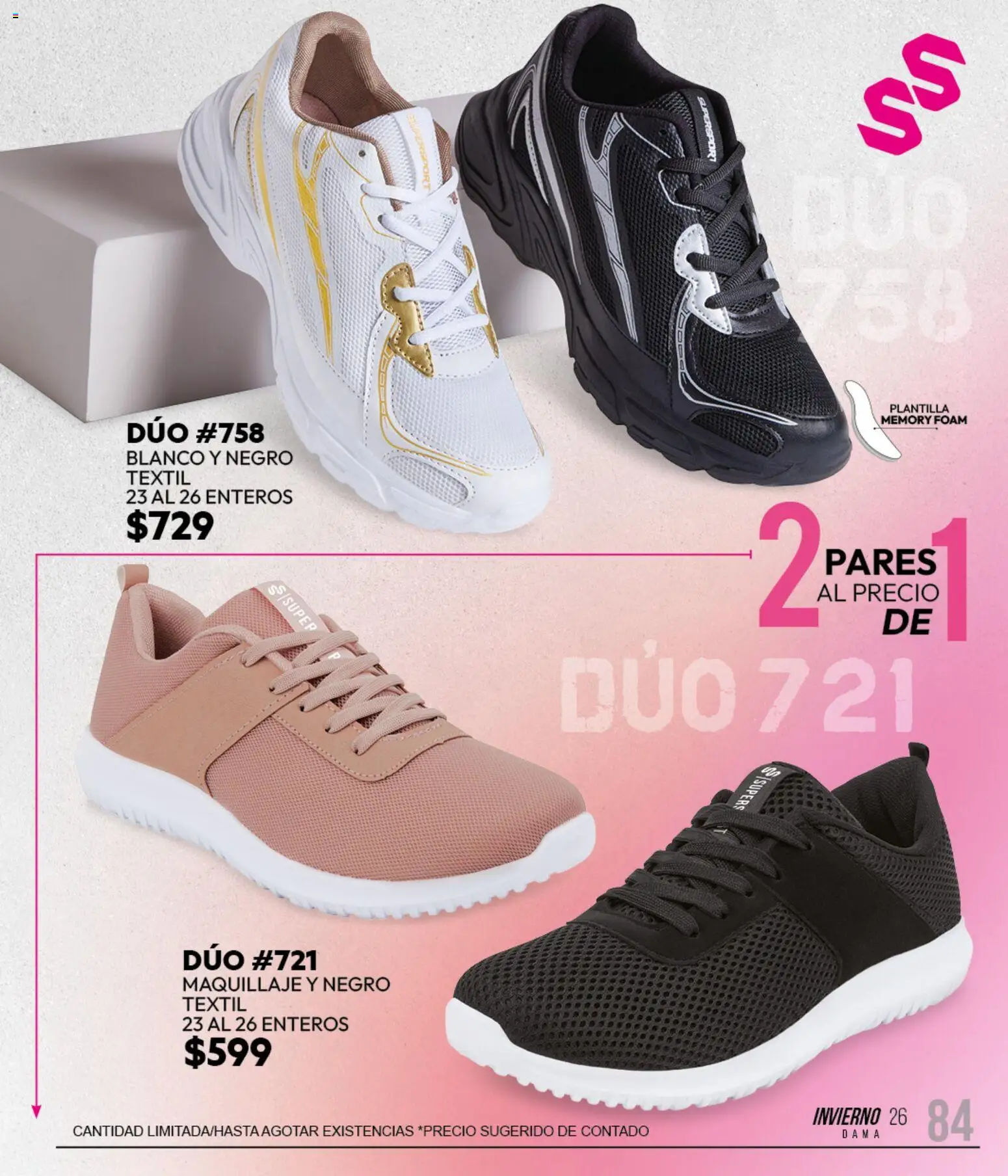 Vista previa las ofertas de la tienda Cklass - Cklass catálogo Sportbrands Dama Invierno desde el 11/09/2026 