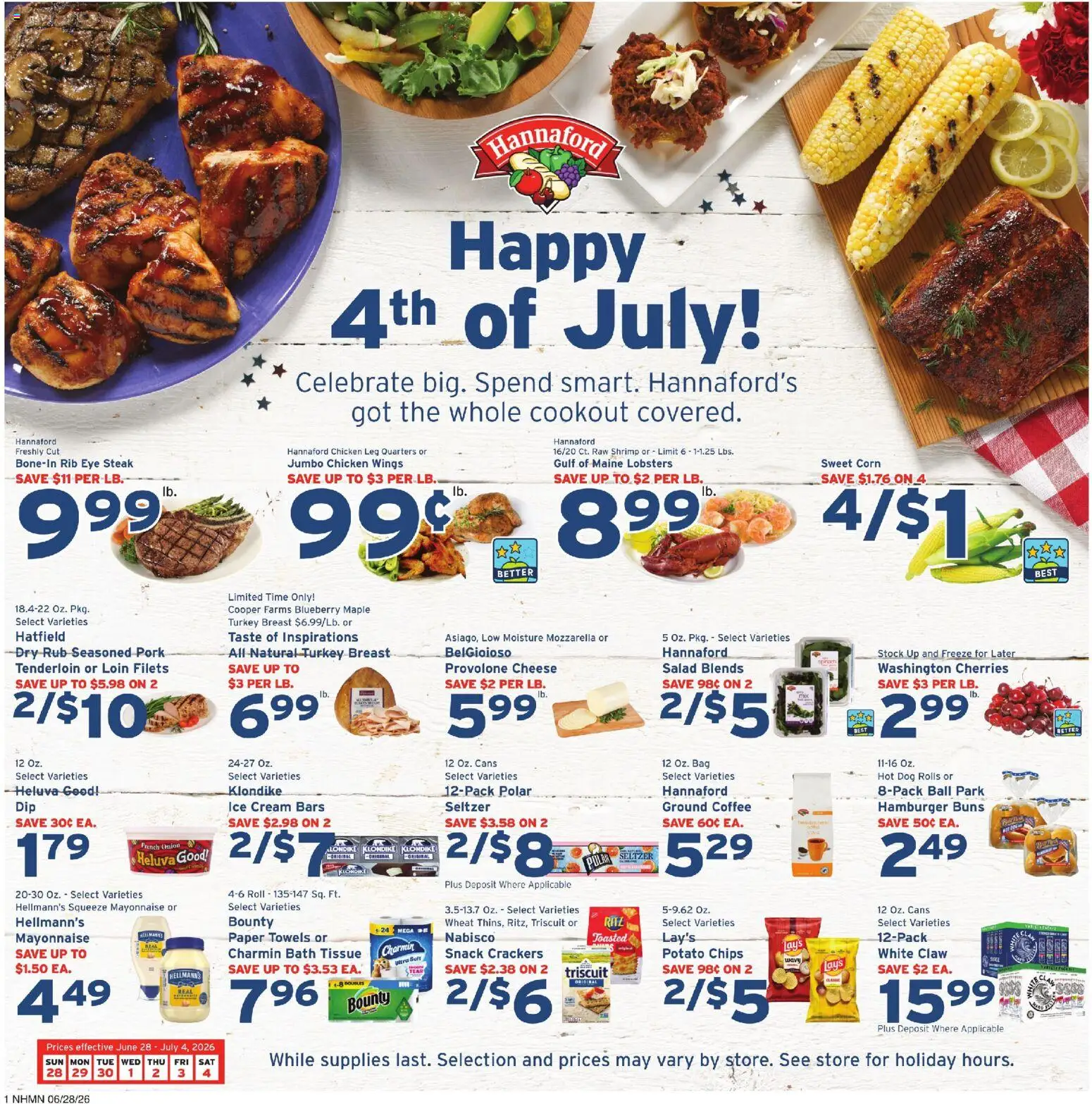 Ad Preview of Hannaford Hannaford Weekly Ad from 06/28/2026