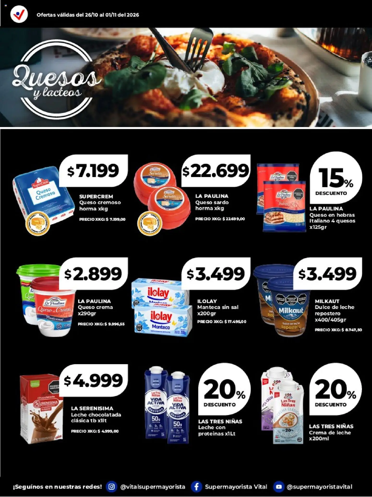Vista previa del folleto de la tienda Vital válido desde el 26/10/2026 